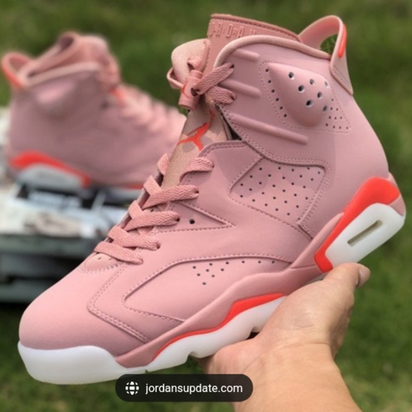 Aleali May x Wmns Jordan 6 Retro 'Millennial Pink' - Picture 3 of 6